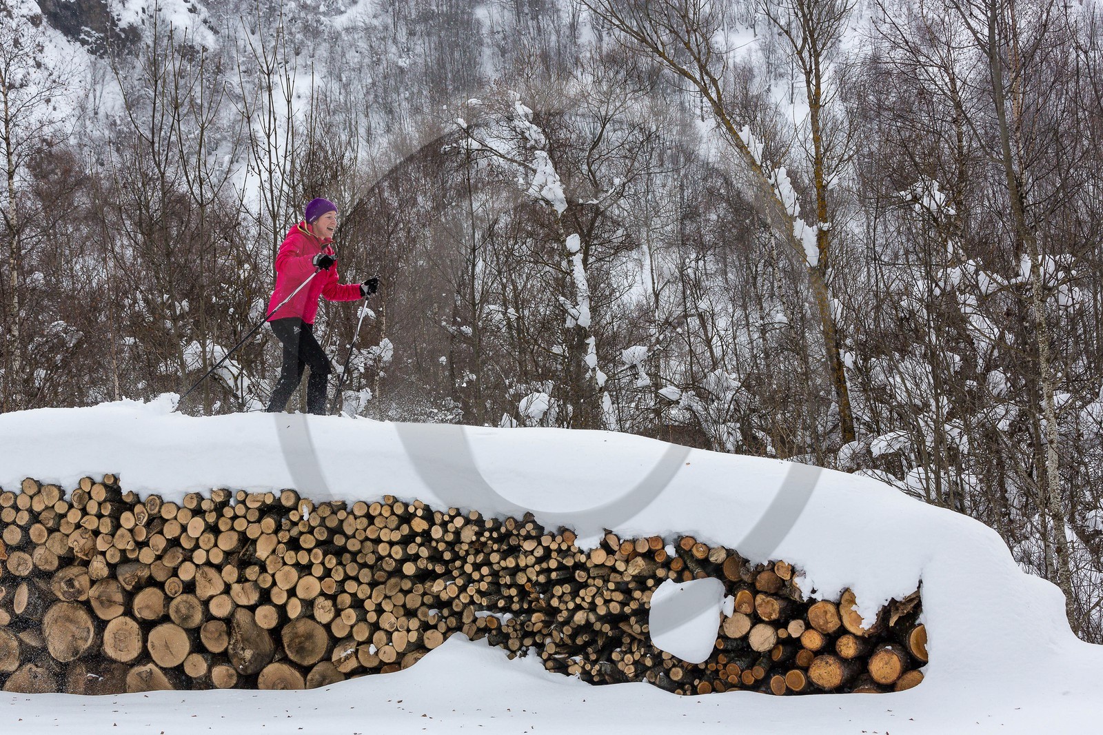 La Chapelle-en-Valgaudemar, ski nordique