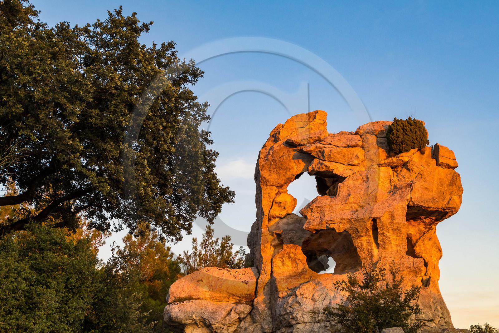 Parc naturel régional des Alpilles, Les Baux de Provence