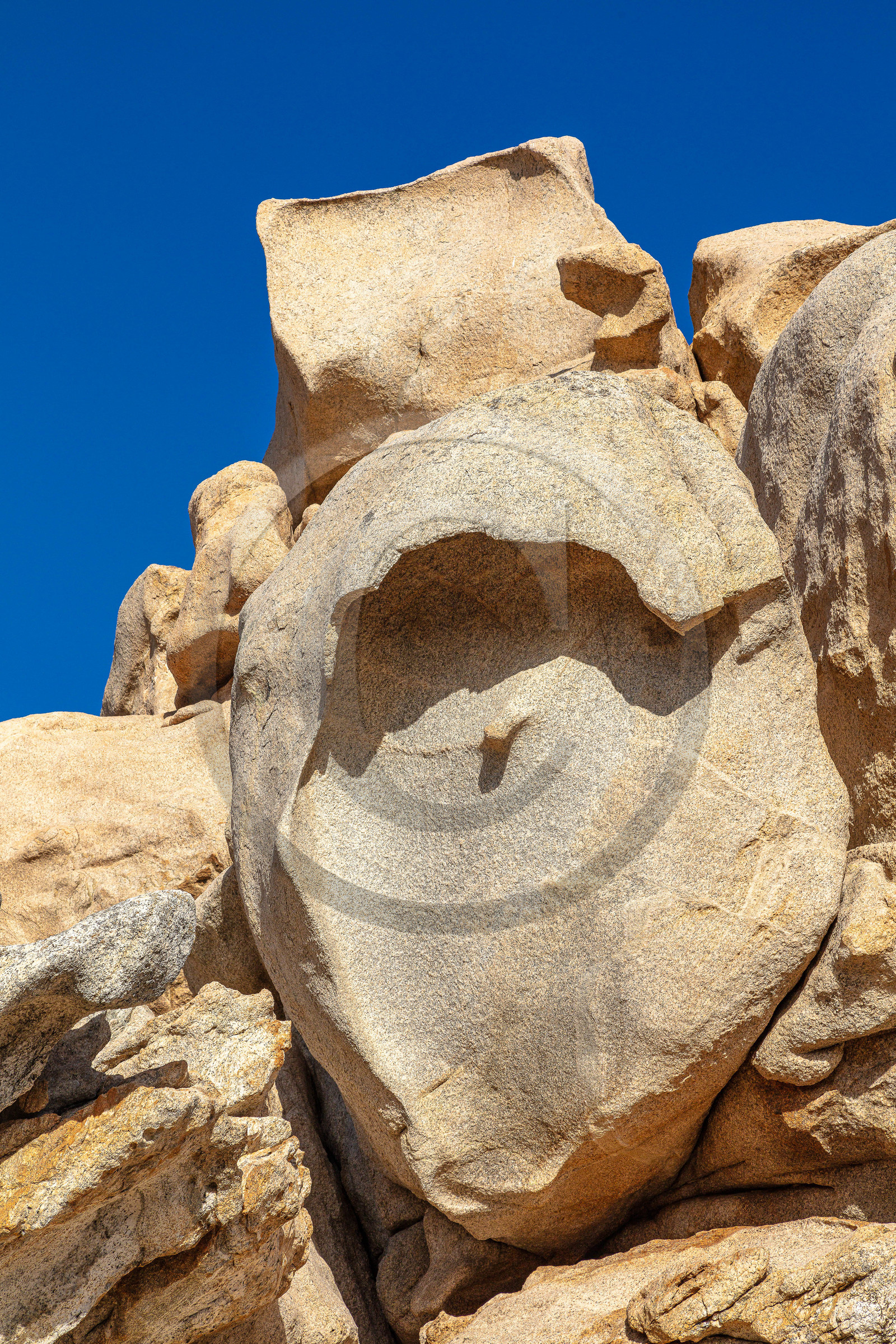 Taffoni, rochers de granit à Campomoro