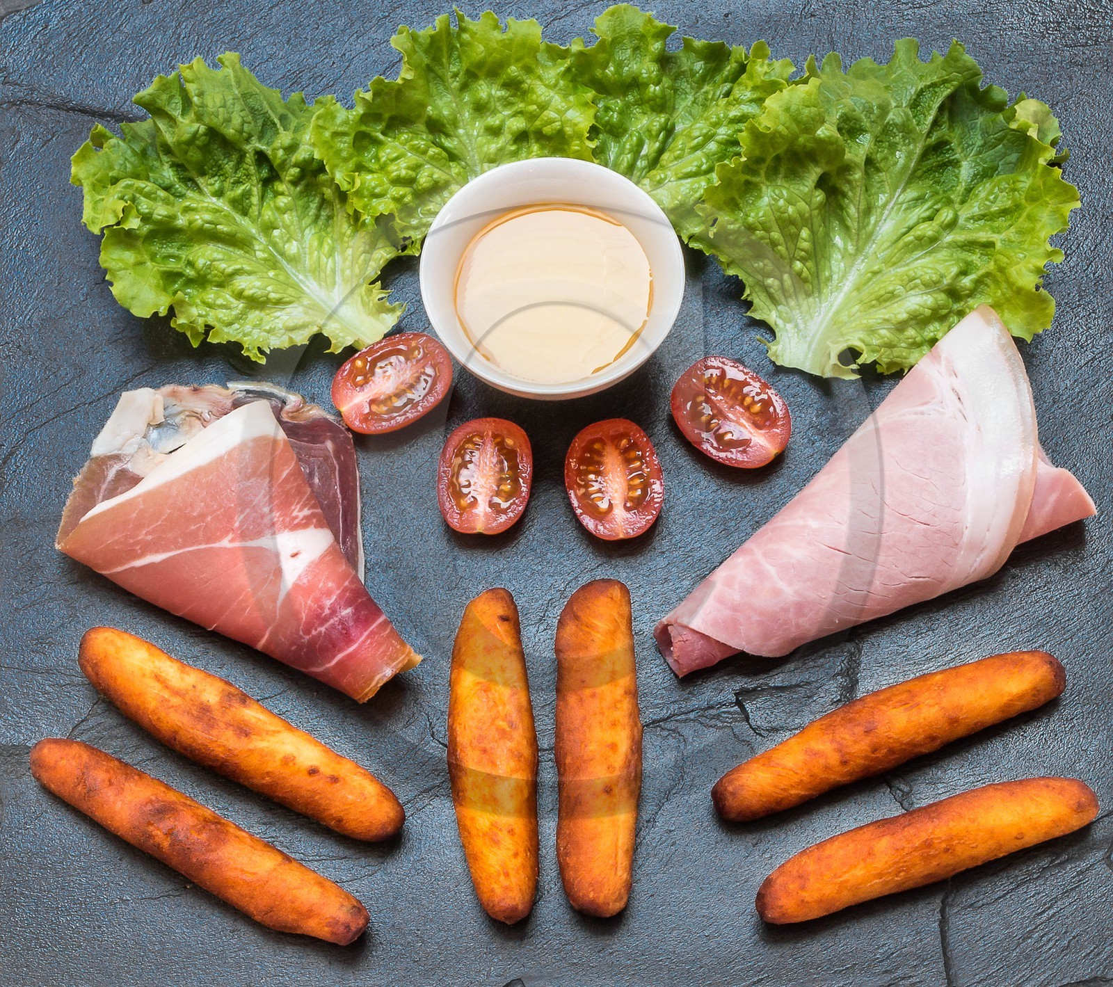 Saveurs des Montagnes, Le Champ d'Or, assiette du Champsaur, charcuterie et ravioles