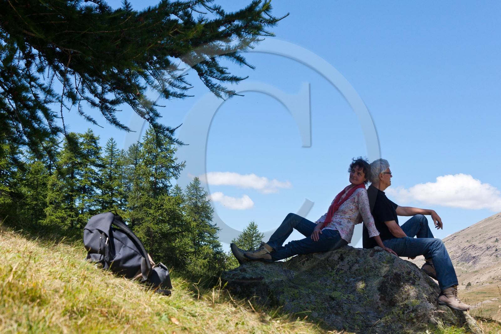 Sentiers Art et Nature Queyras et Val Varaita, Sylvaine et Arnaud de la Sablière