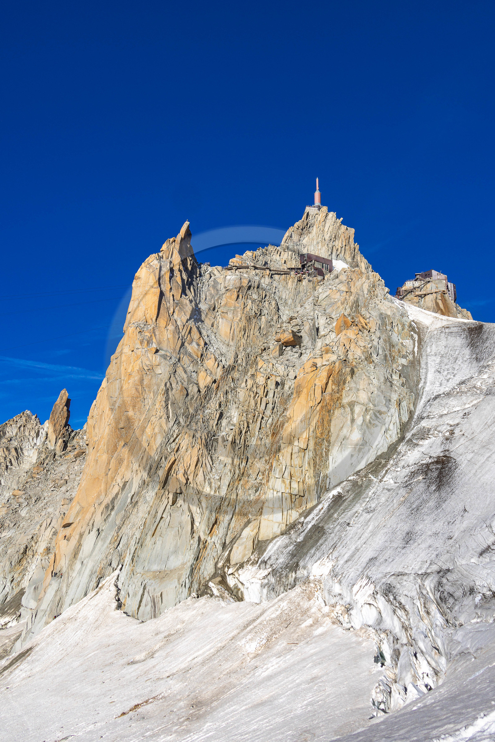 Aiguille du Midi 3842 mètres d’altitude