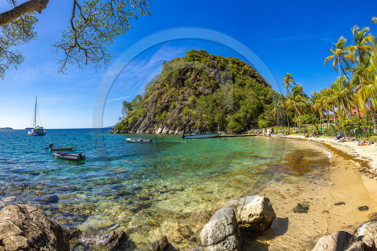 Iles des Saintes, plage Petite Anse Pain de Sucre