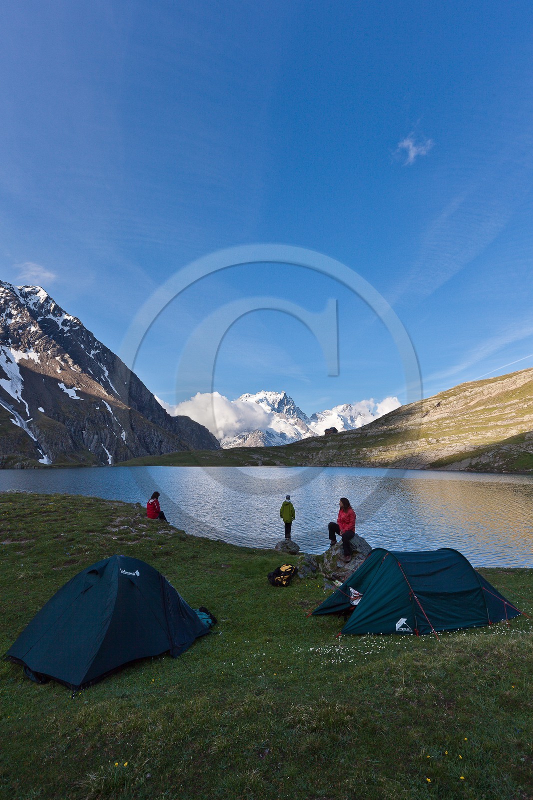 Bivouac au lac du Goléon
