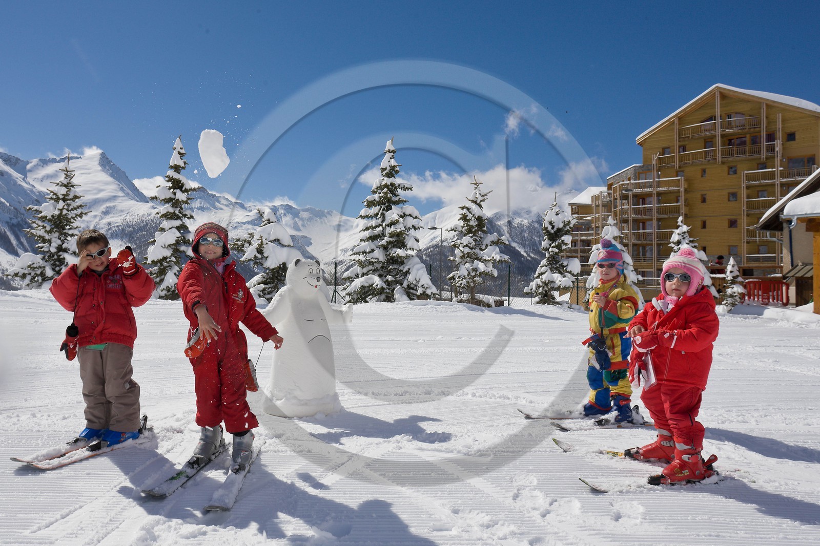 Station de ski d'Orcières 1850, Petite Ourse, Jardin des neiges