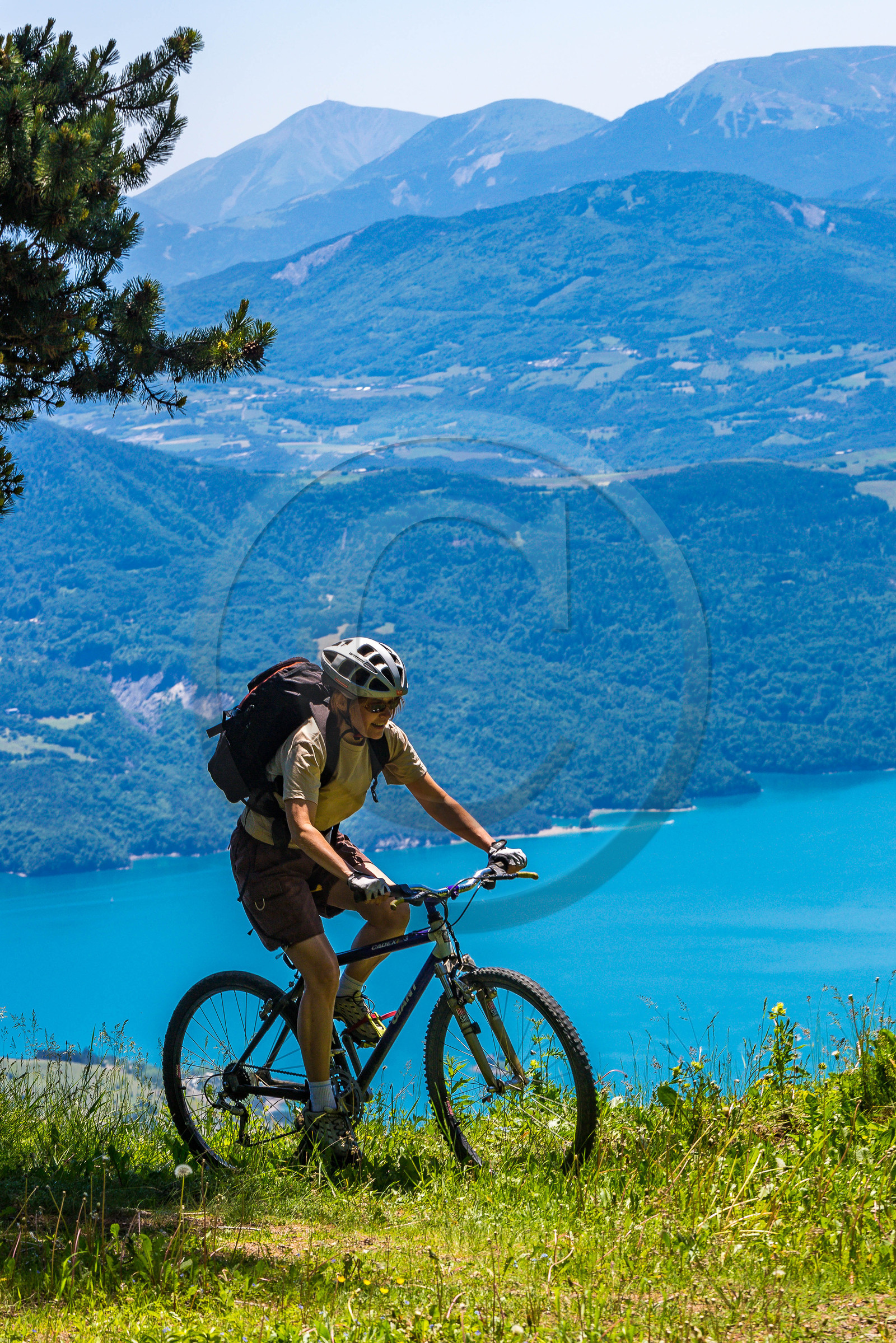 Réallon, vtt à Plate Longue
