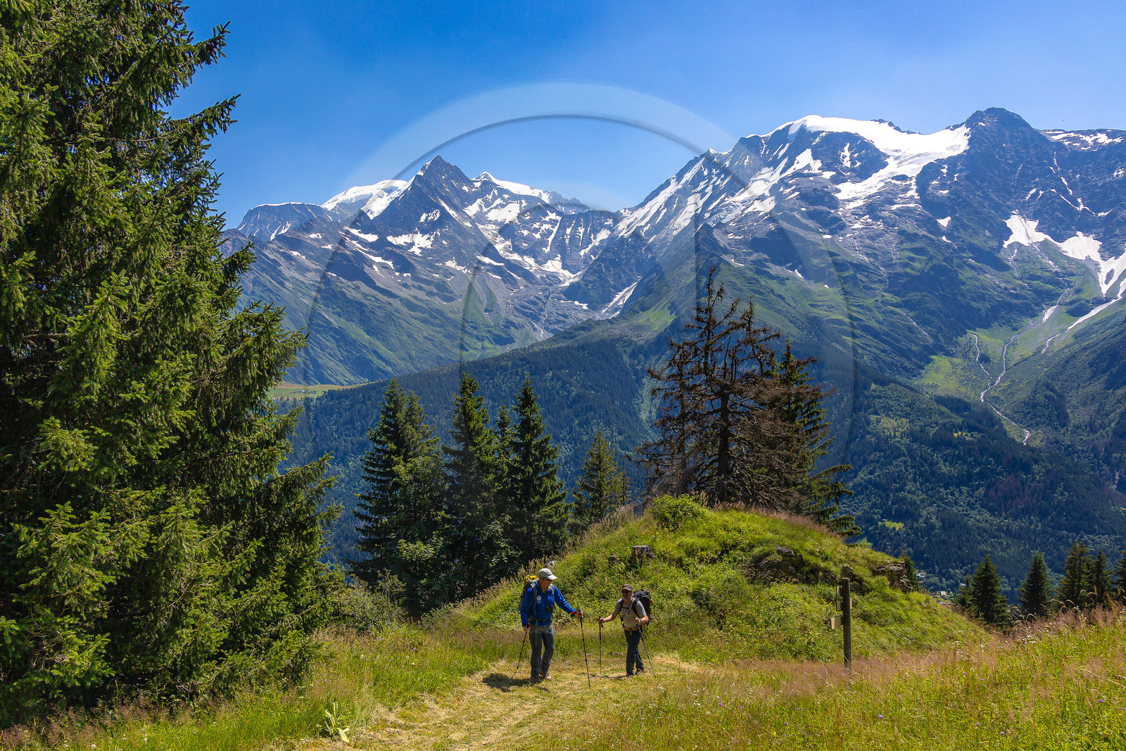 Val Montjoie, randonnée pedestre