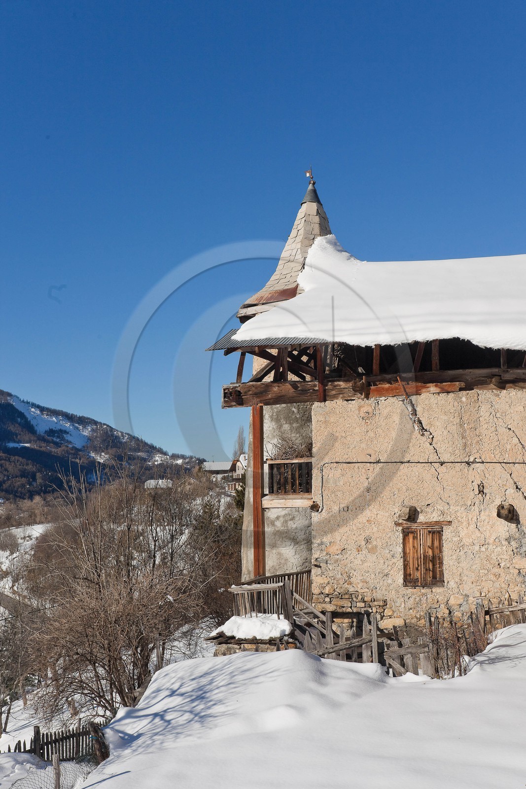 Les Orres Village, vieille maison