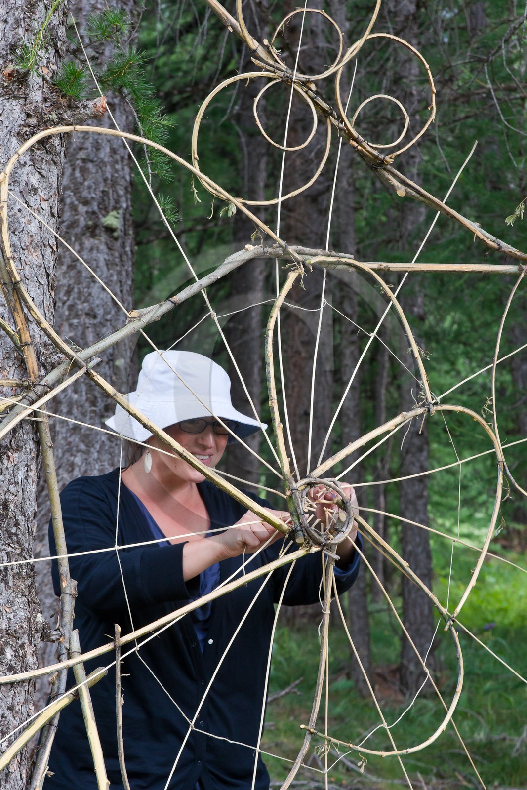 Claire Boucl, Sentiers Art et Nature Queyras et Val Varaita
