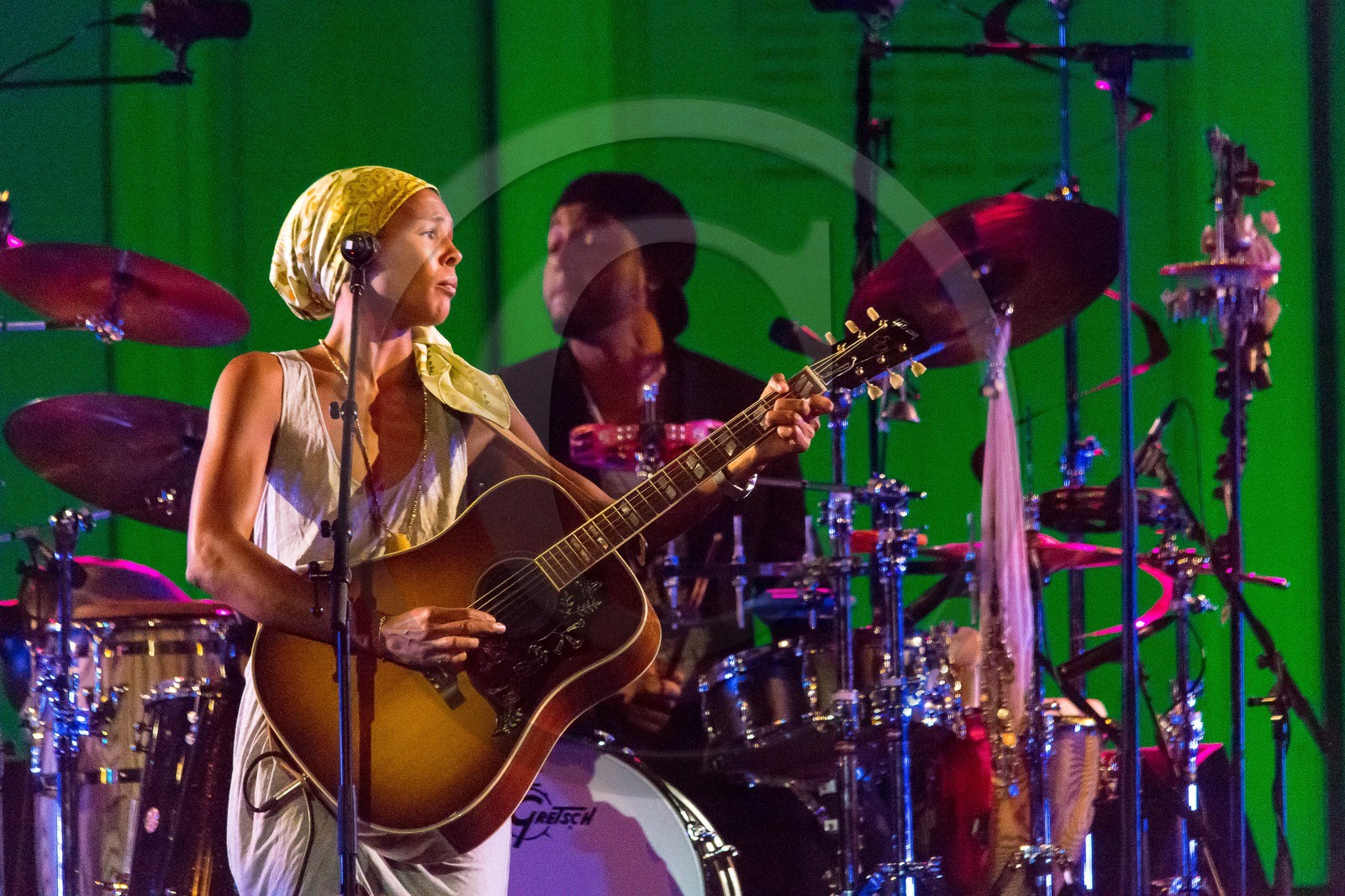 Barcelonnette, Festival des enfants du Jazz 2012, concert de Ayo