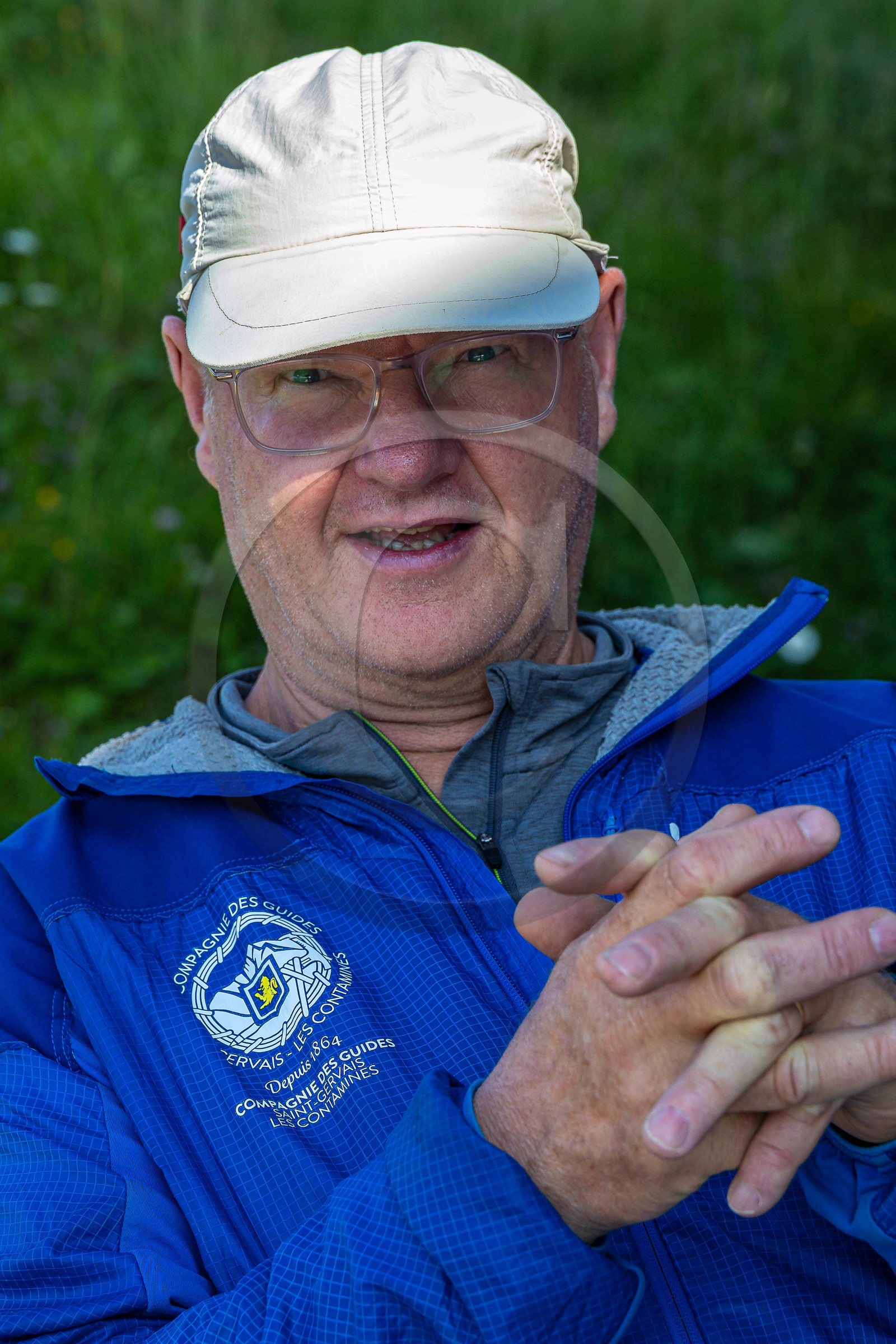 Yves Jacquemoud, accompagnateur en montagne
