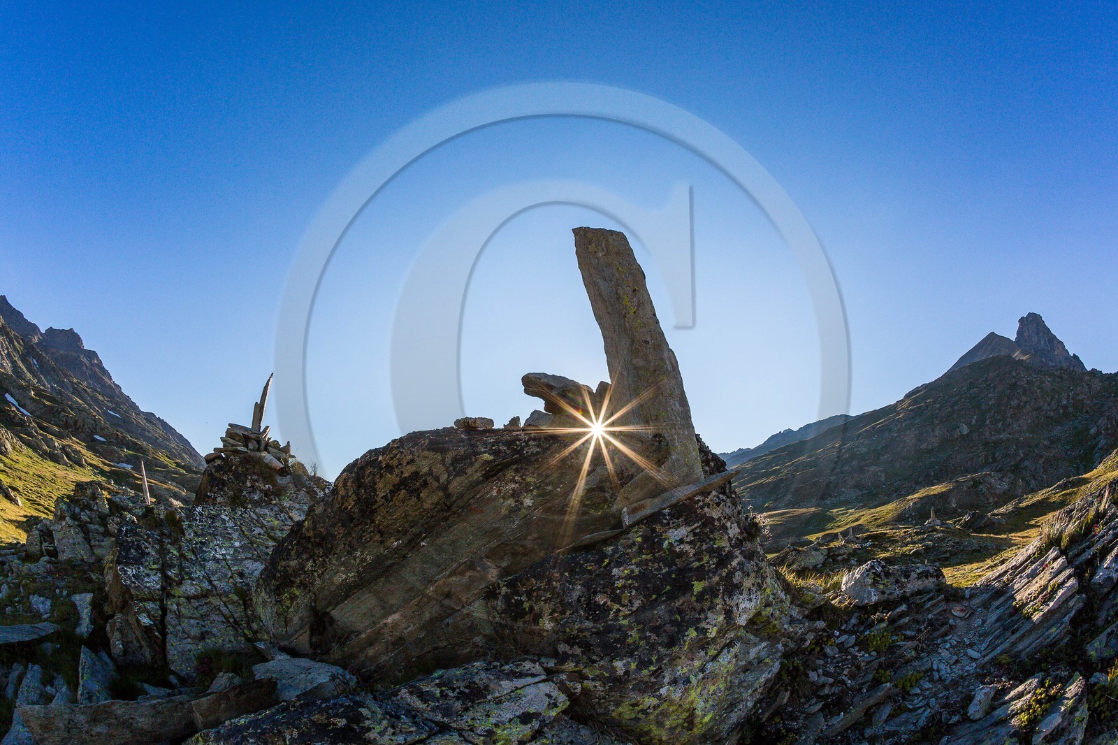 Saint-Paul-sur-Ubaye, Maljasset, col du Longet, Lac du Longet