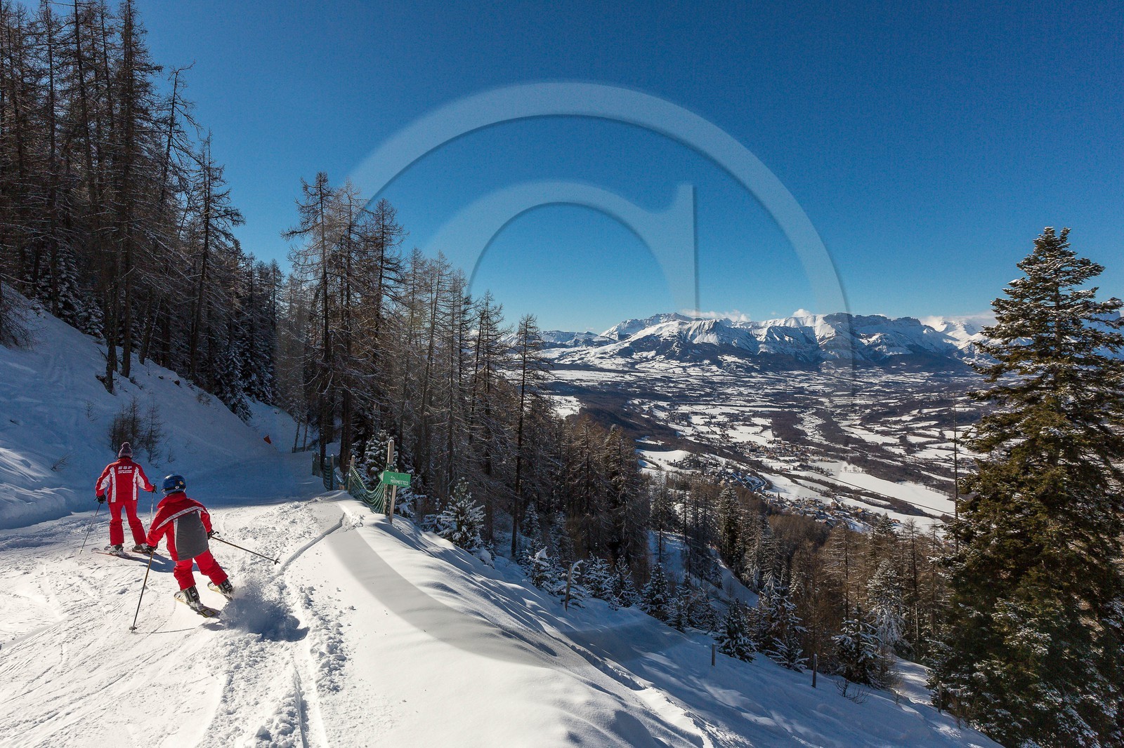 station village de Saint-Léger-les Mélèzes
