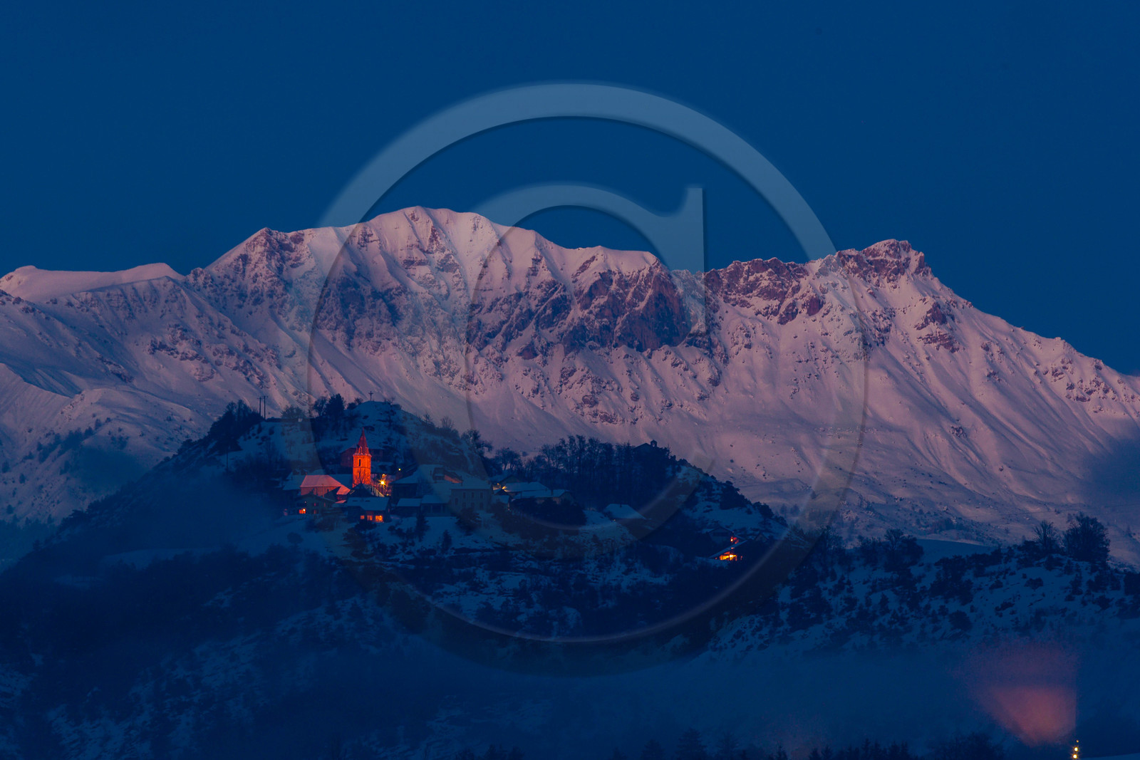 Le village d'Avançon