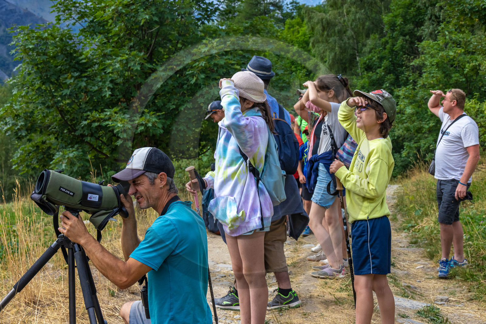 Fabrice Morin, accompagnateur en moyenne montagne