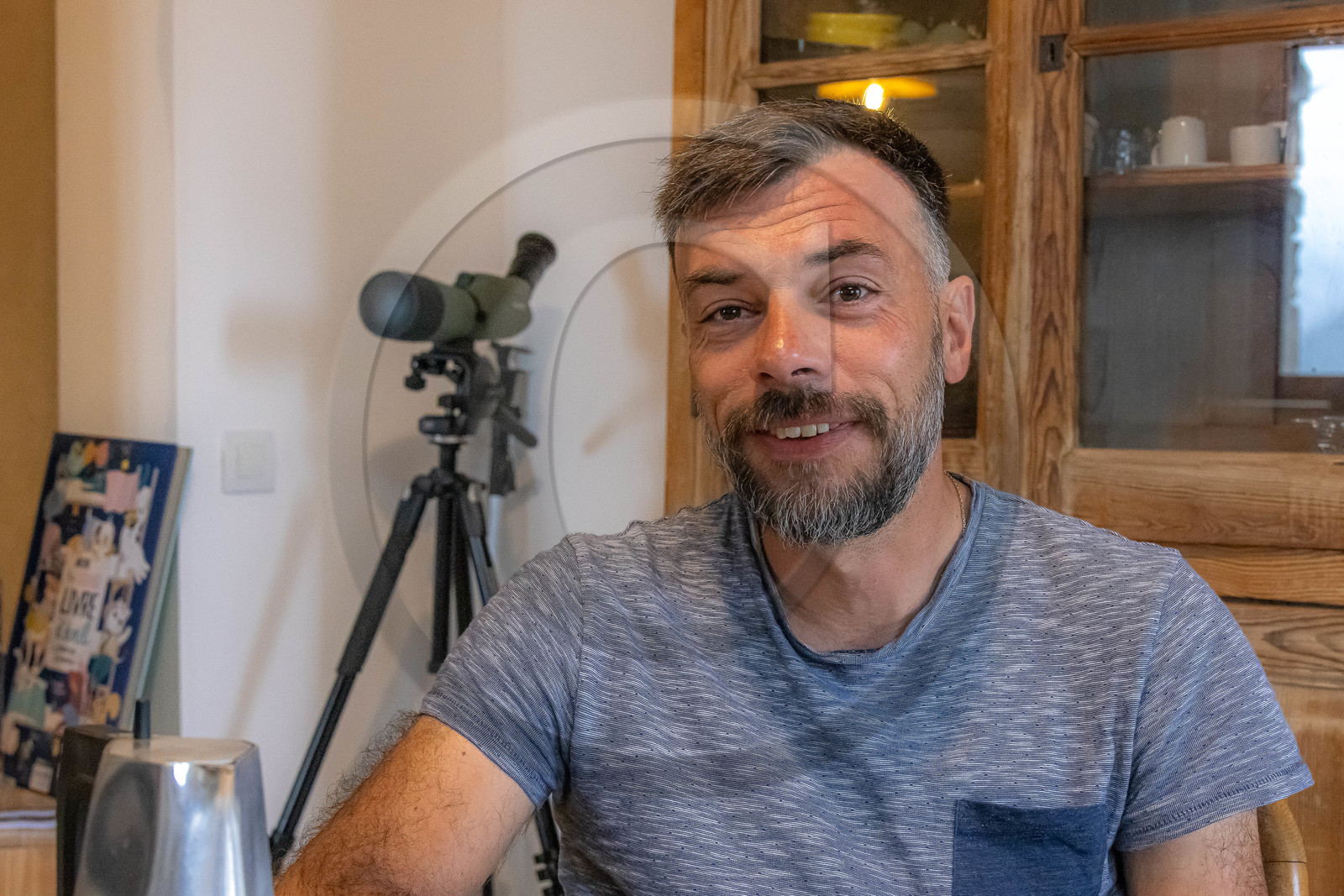 Claret, Cyril Cayre, accompagnateur en moyenne montagne