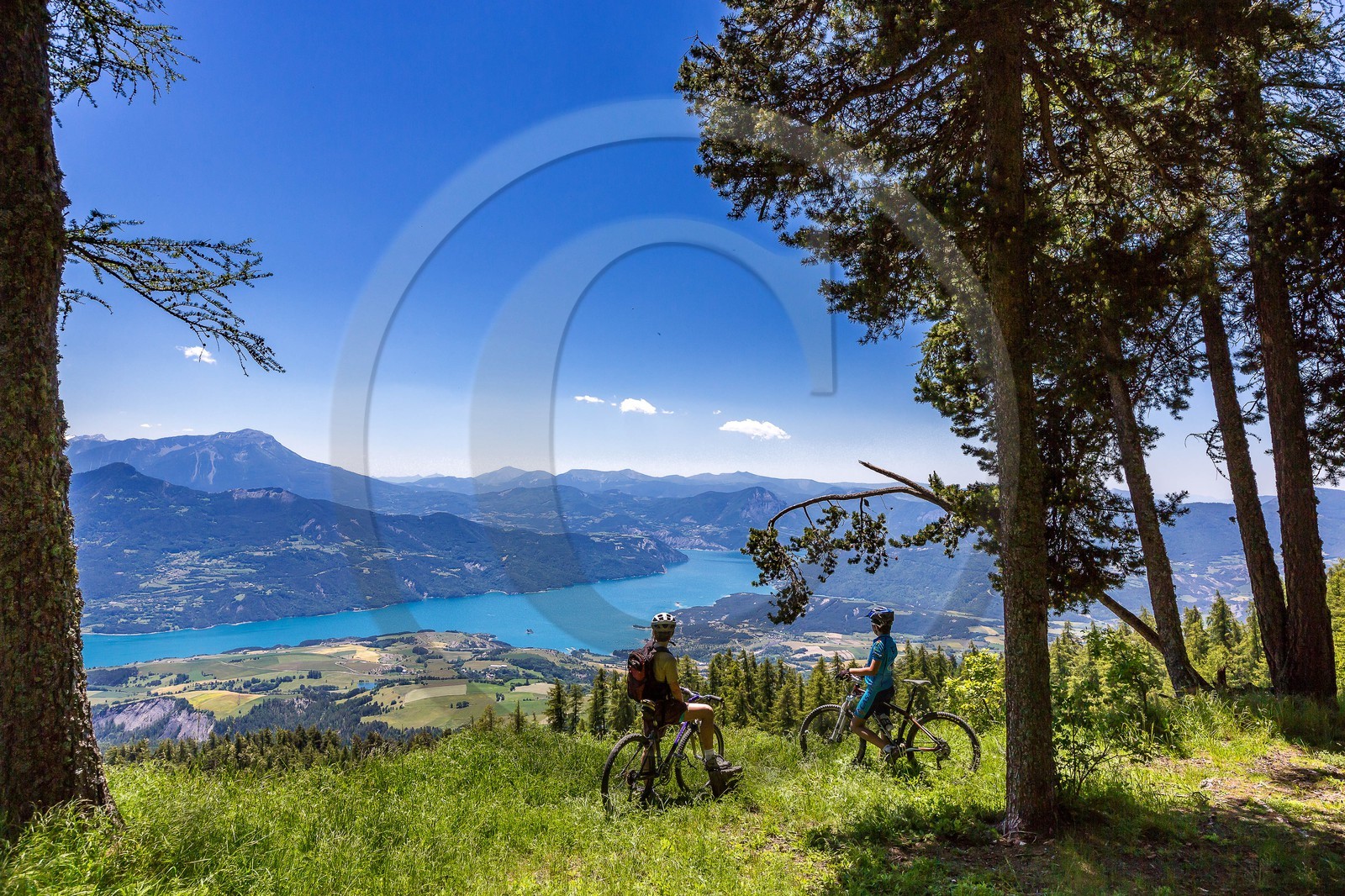 Réallon, vtt à Plate Longue