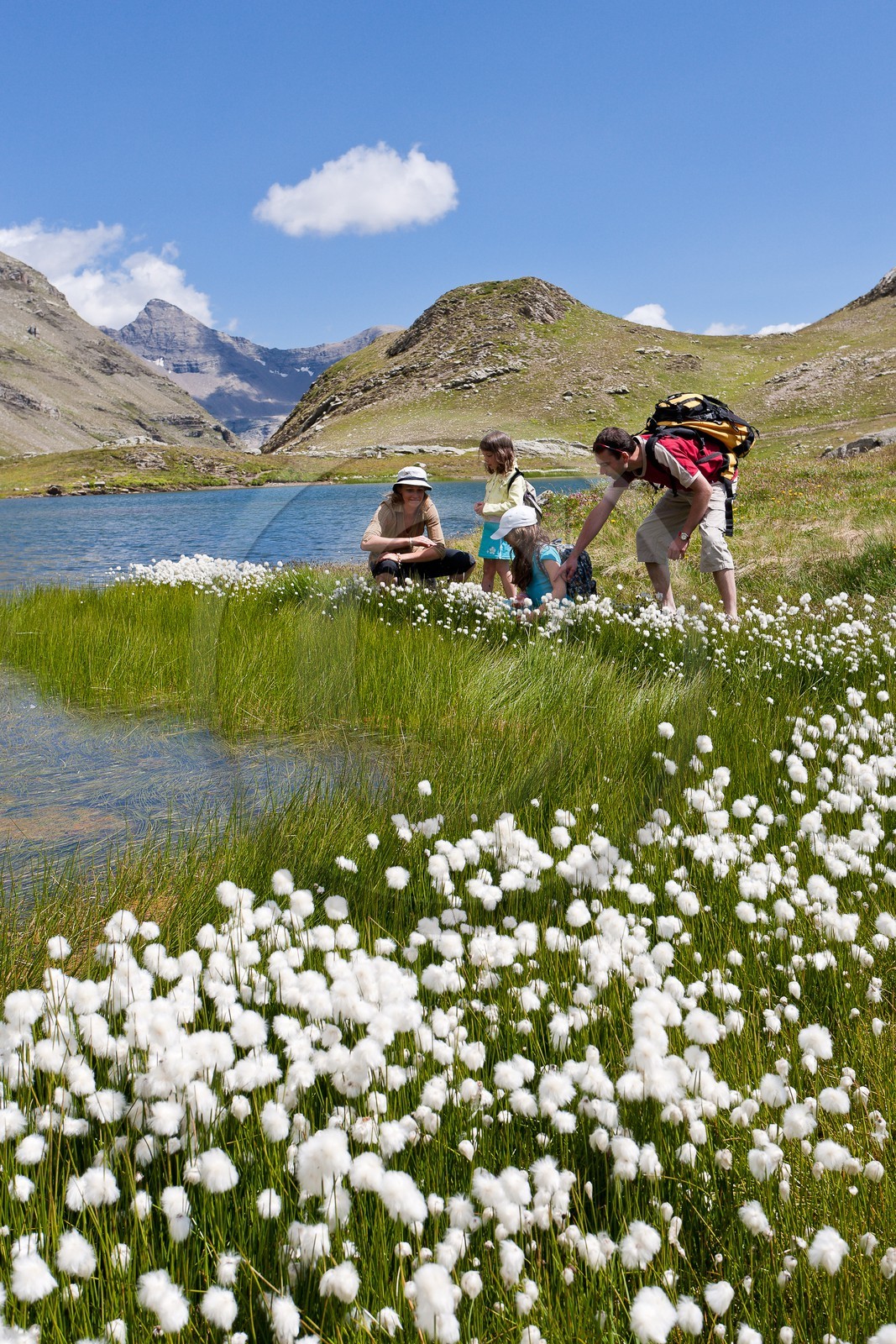 Orcières 1850, randonnée famille