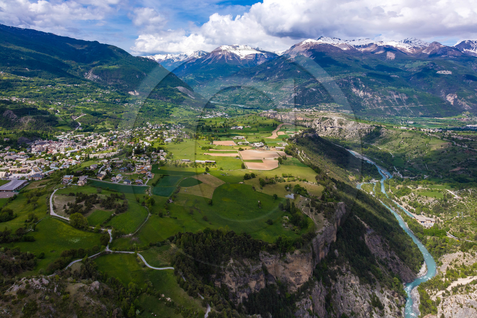 Aménagement de production hydraulique EDF d'Eygliers