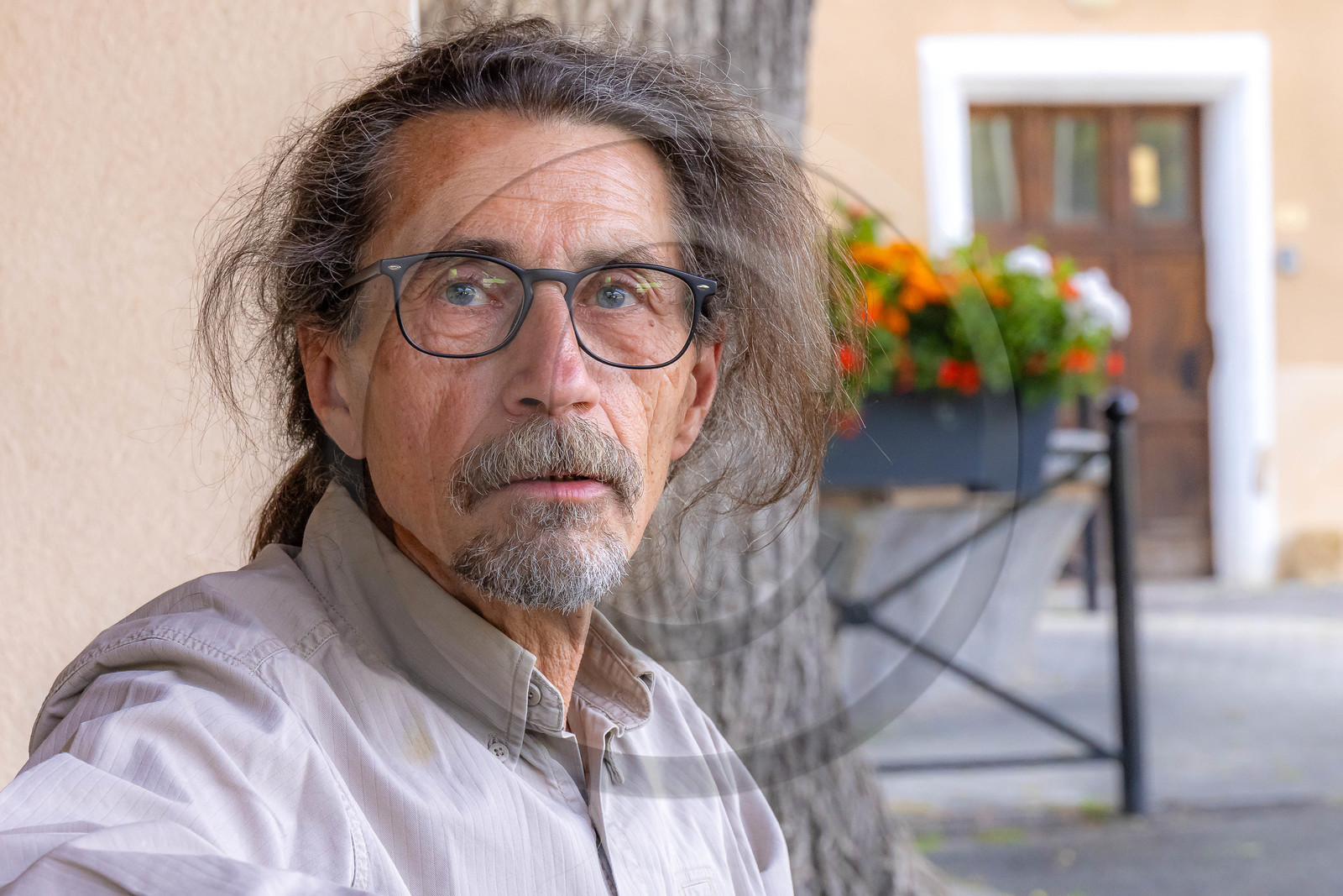 Régis Rioton, maire de Bayons