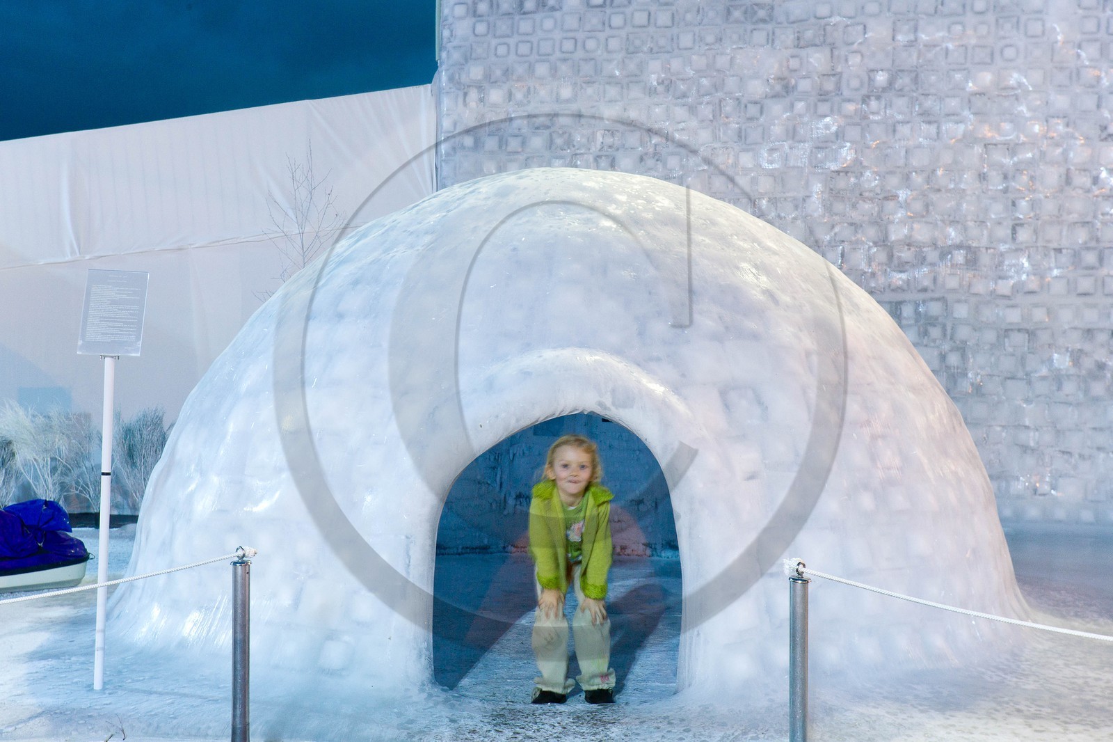 Monaco, exposition de Bertrand Bodin Délices de gel