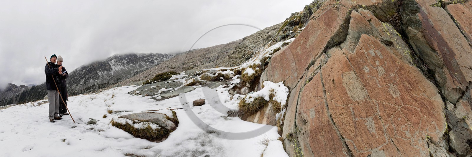 Vallée des Merveilles, gravures rupestres