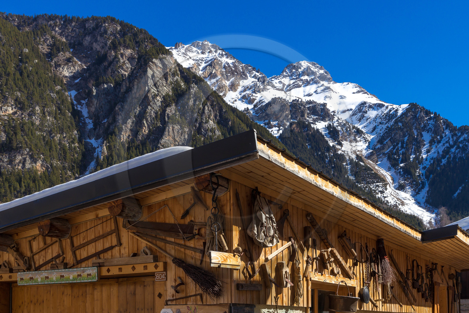 Pralognan-la-Vanoise, hameau La Croix