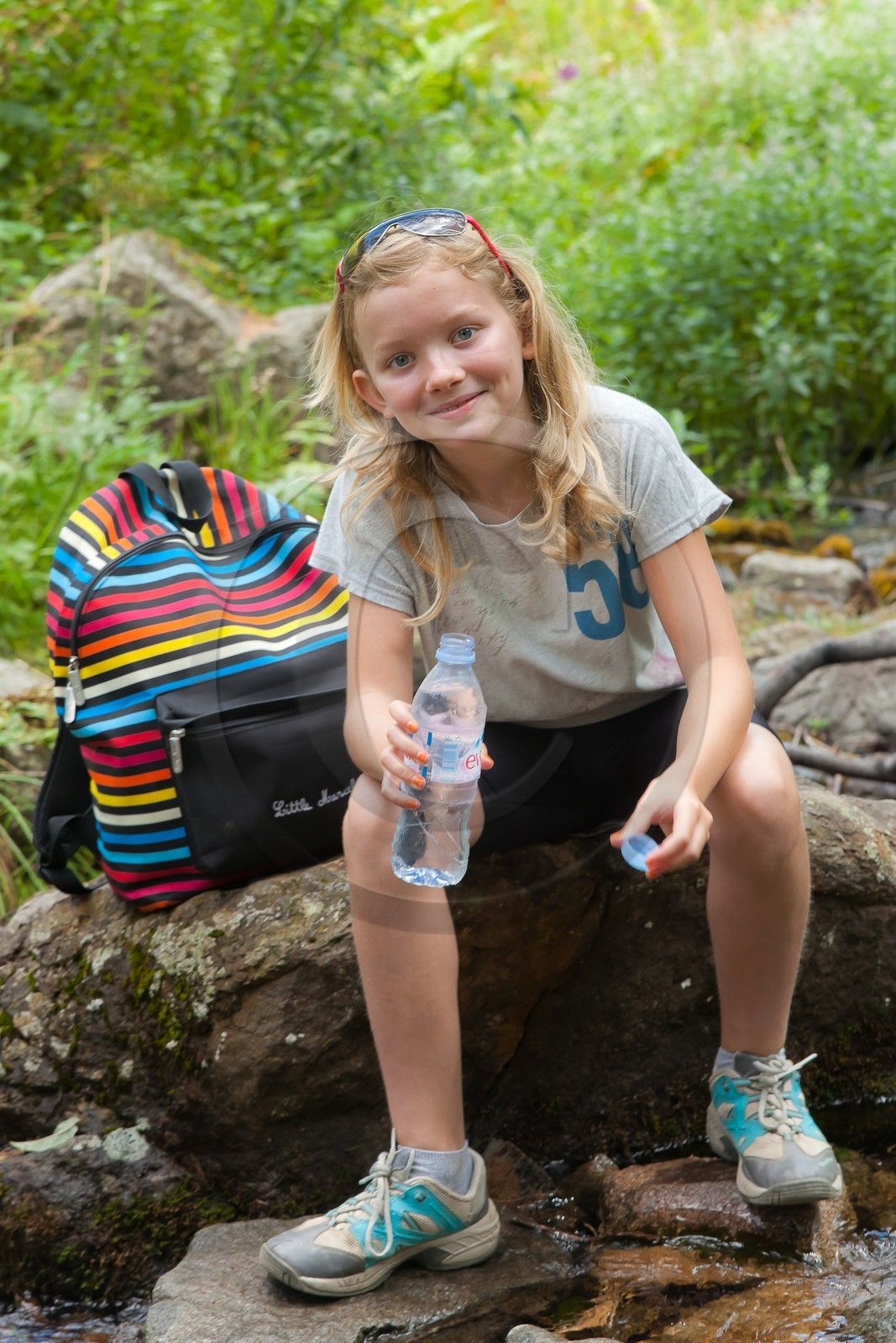 Halte près de la source