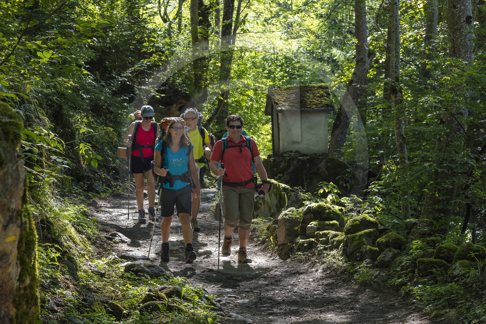 Randonnée pédestre sur le GR54