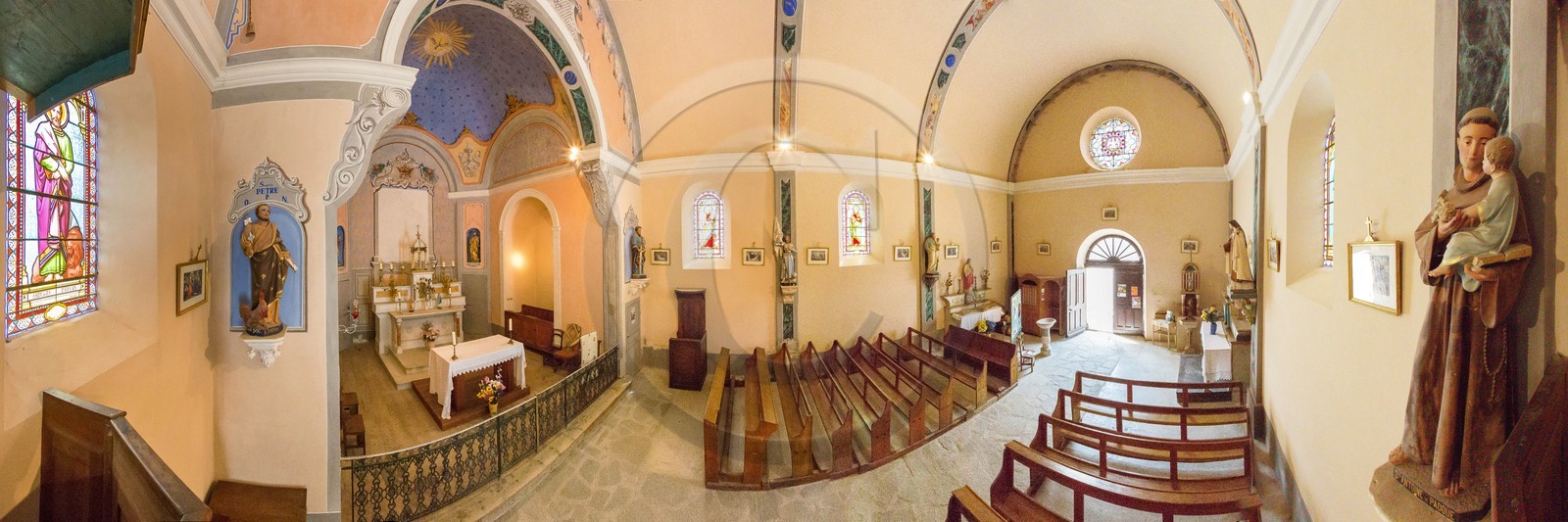 Eglise de l'Ubac de Pontis