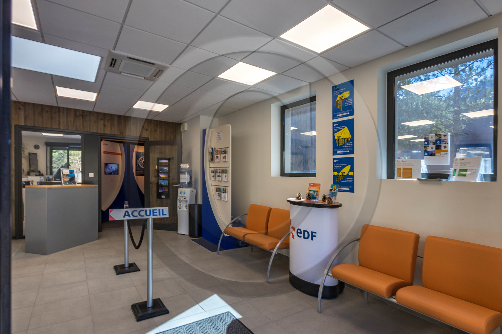 Barrage de Serre-Ponçon, usine hydroélectrique EDF