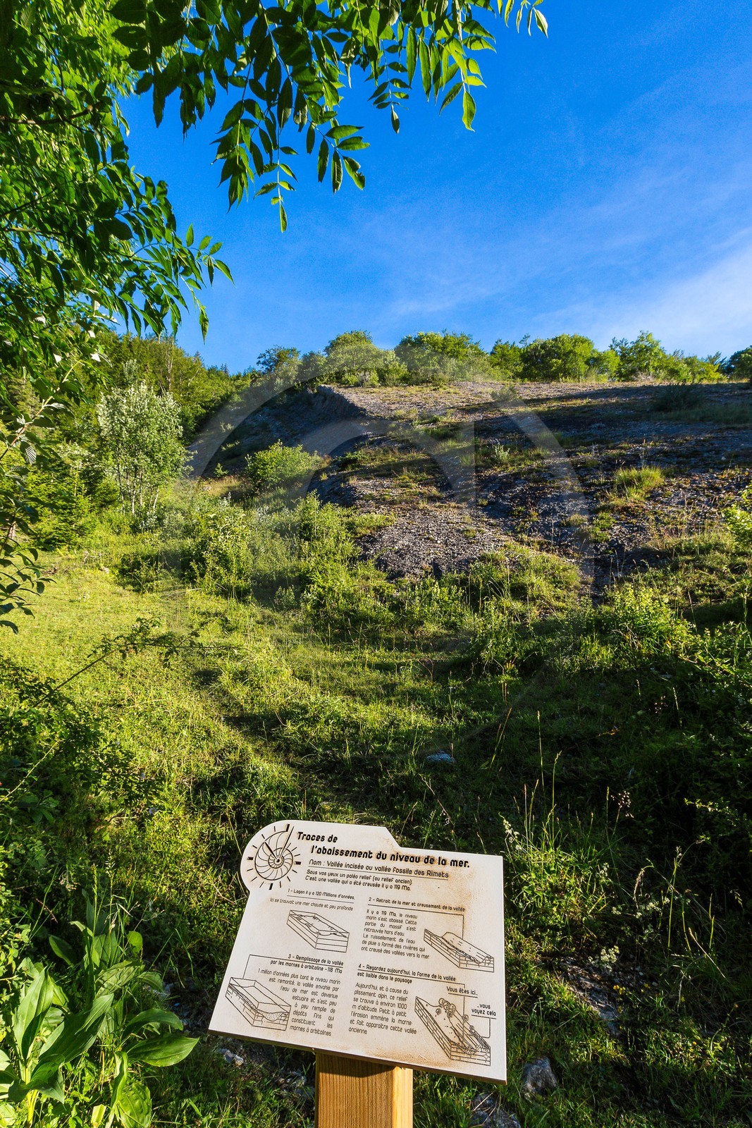 ENS de l'Isère, vallée fossile des Rimets