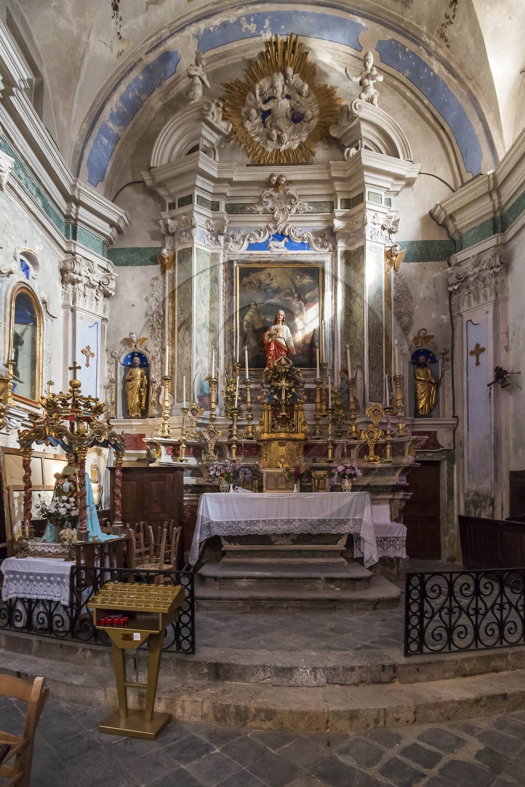 Vallée de la Tinée, Roubion, Eglise Notre-Dame du Mont Carmel
