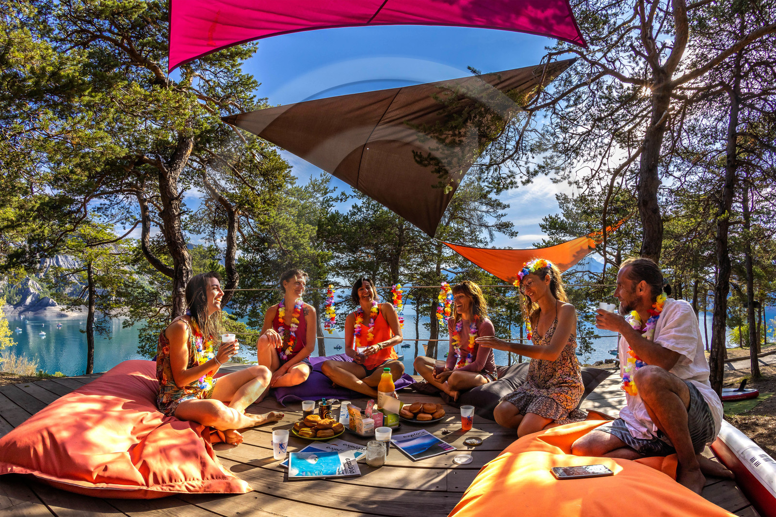Yoga sur paddle, Serre-Ponçon Aloha