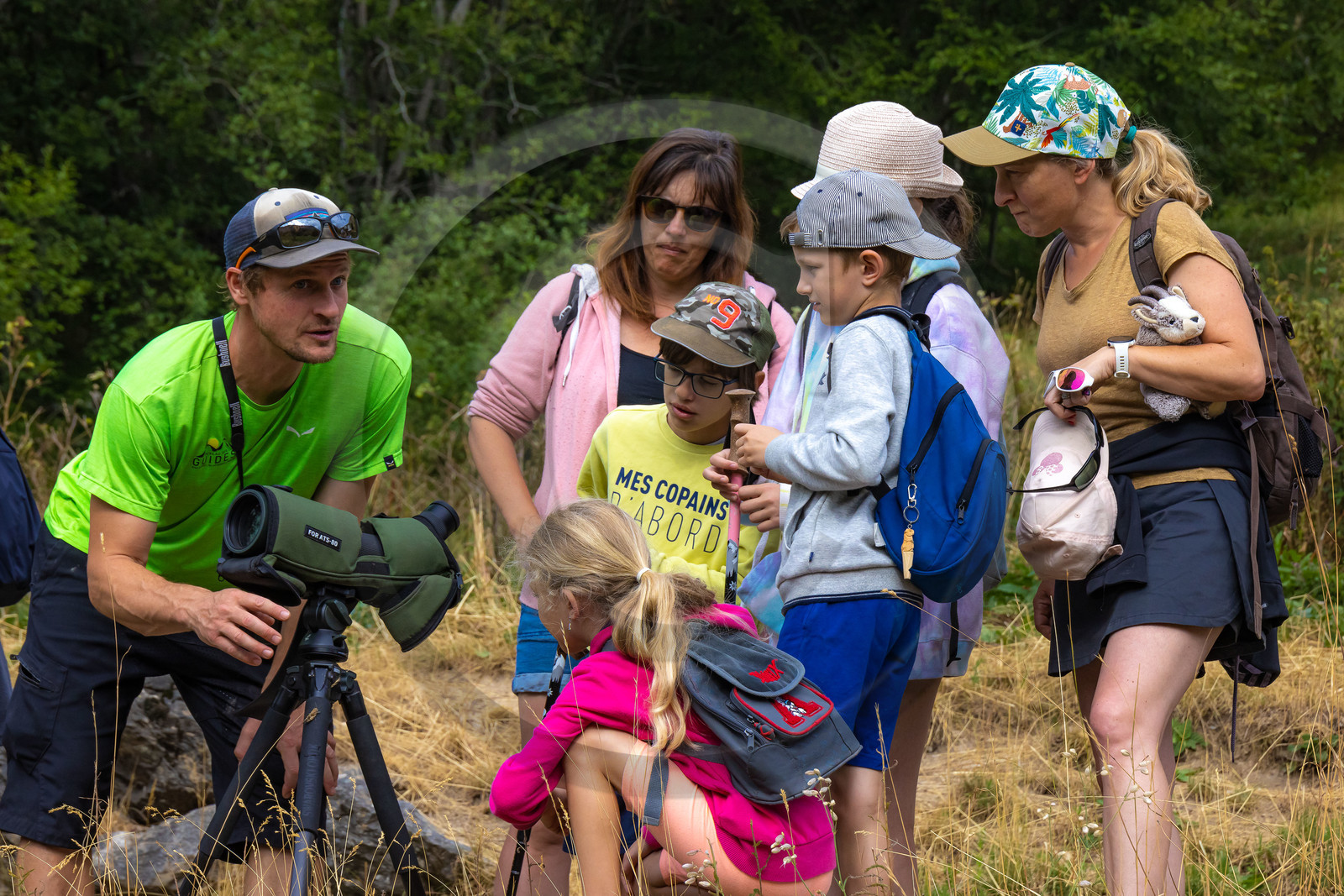 Fabrice Morin, accompagnateur en moyenne montagne