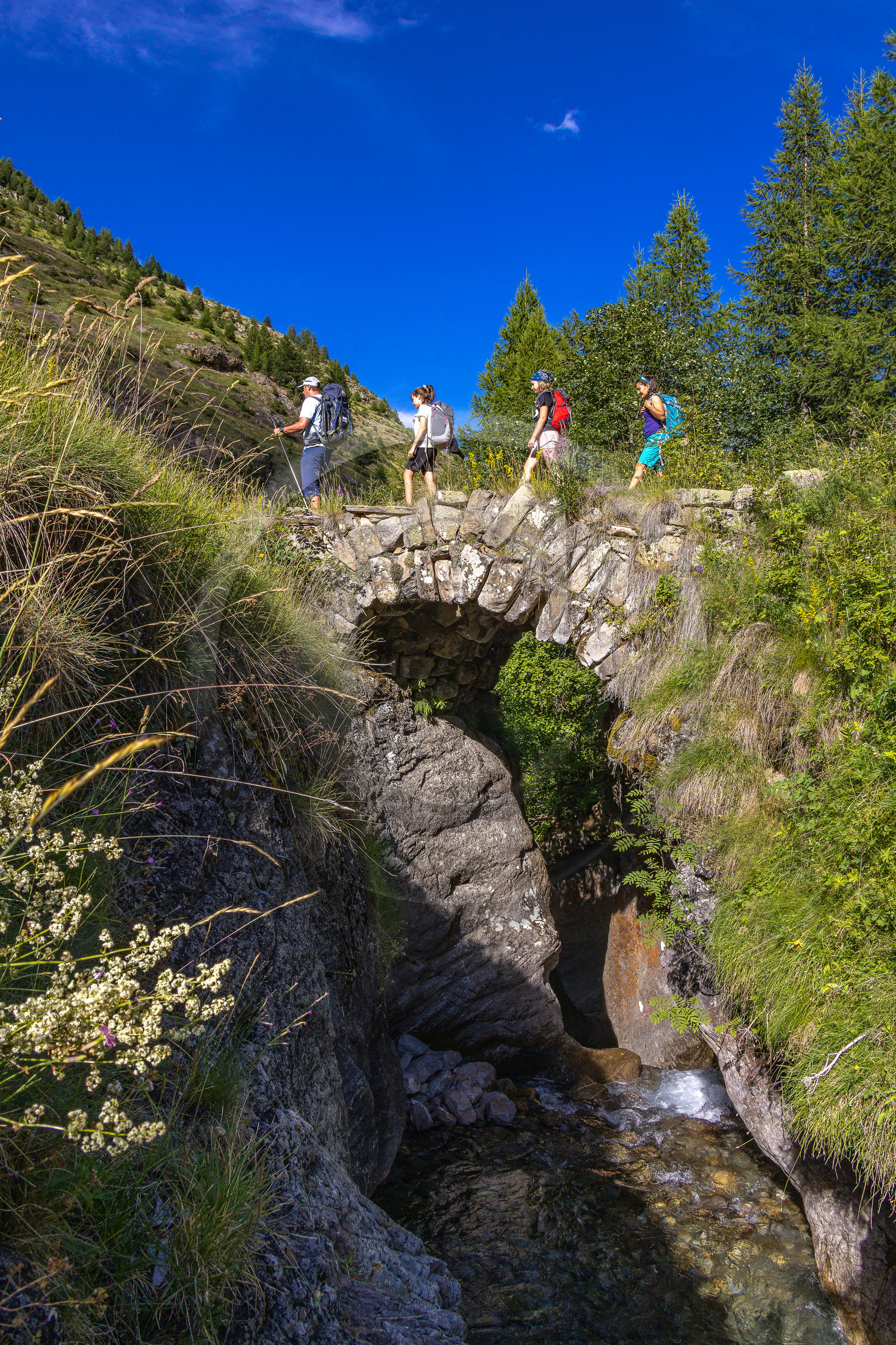 Ancien pont sur le torrent de Chichin