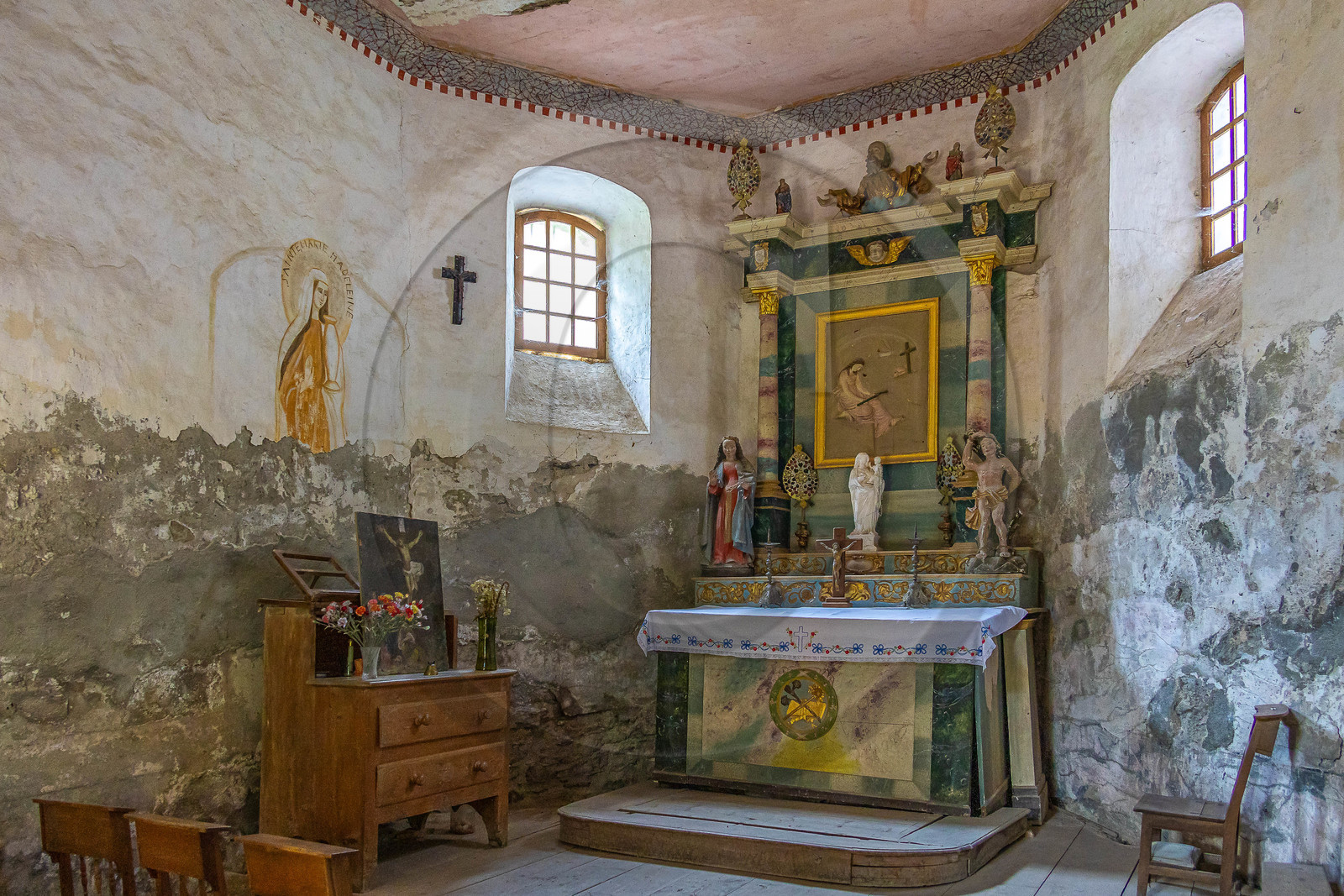 Les Contamines-Montjoie , chapelle du Baptieu