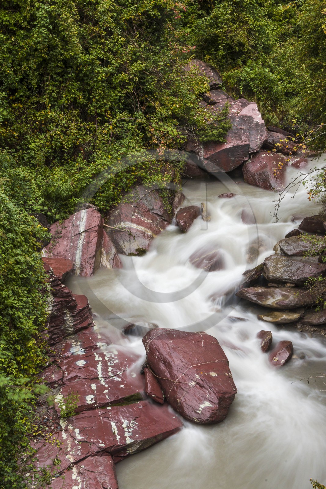 Vallée de la Tinée, Roubion, gorges de la Vionène