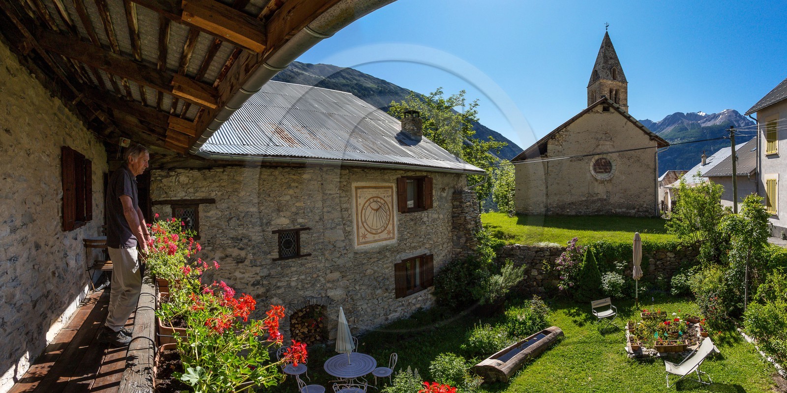 Saint-Paul-sur-Ubaye, hameau de Tournoux, Gîte de France  Francoise Alexandre