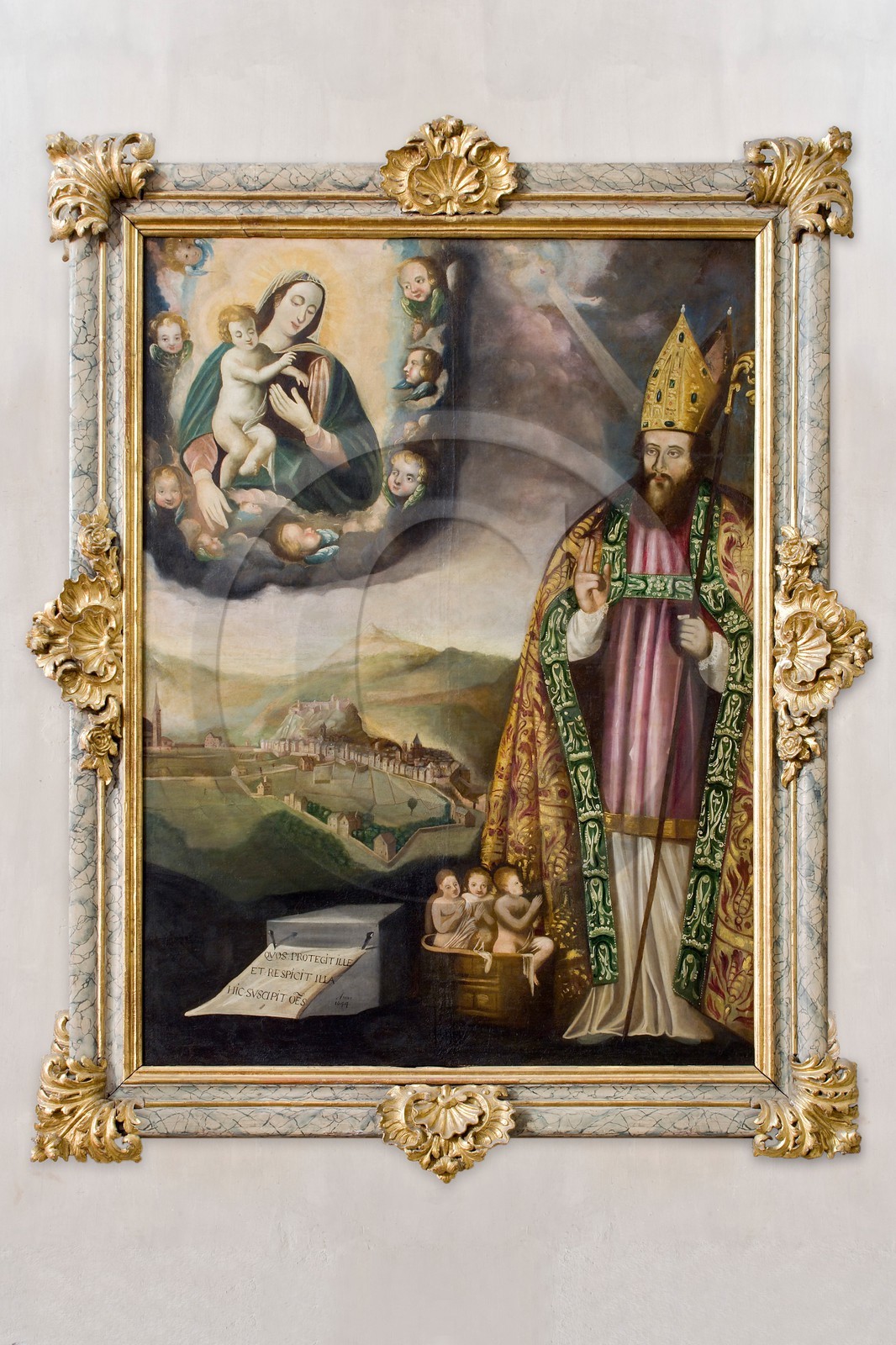 Briançon, cité Vauban, Église paroissiale Notre-Dame-et-Saint-Nicolas (ancienne collégiale Notre-Dame) Briançon, cité Vauban, Église paroissiale Notre-Dame-et-Saint-Nicolas (ancienne collégiale Notre-Dame)
