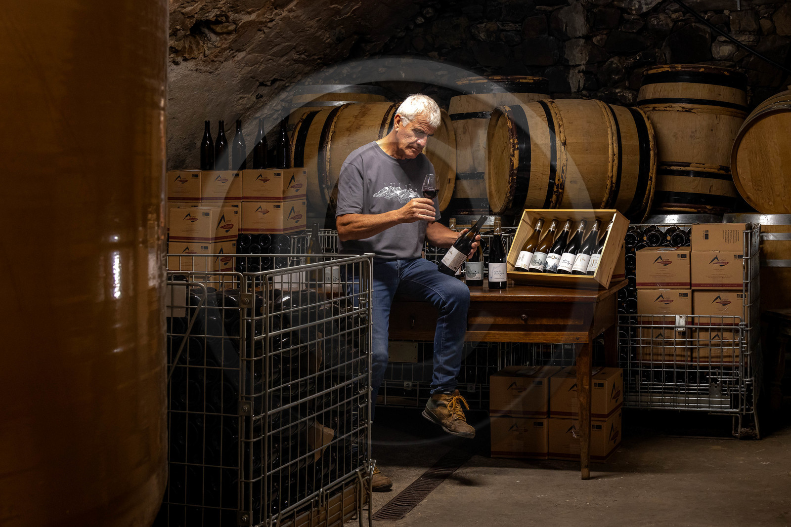 Domaine du Mont Guillaume, Emmanuel Berteloot vigneron