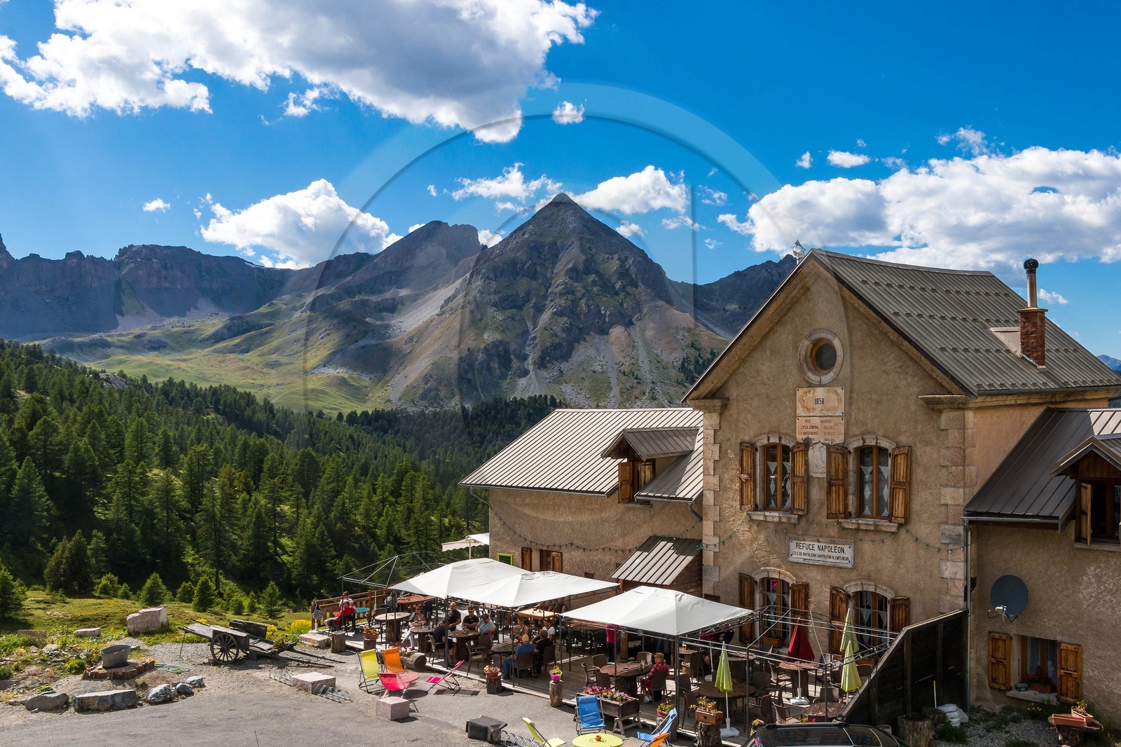 col de l'Izoard, refuge Napoléon