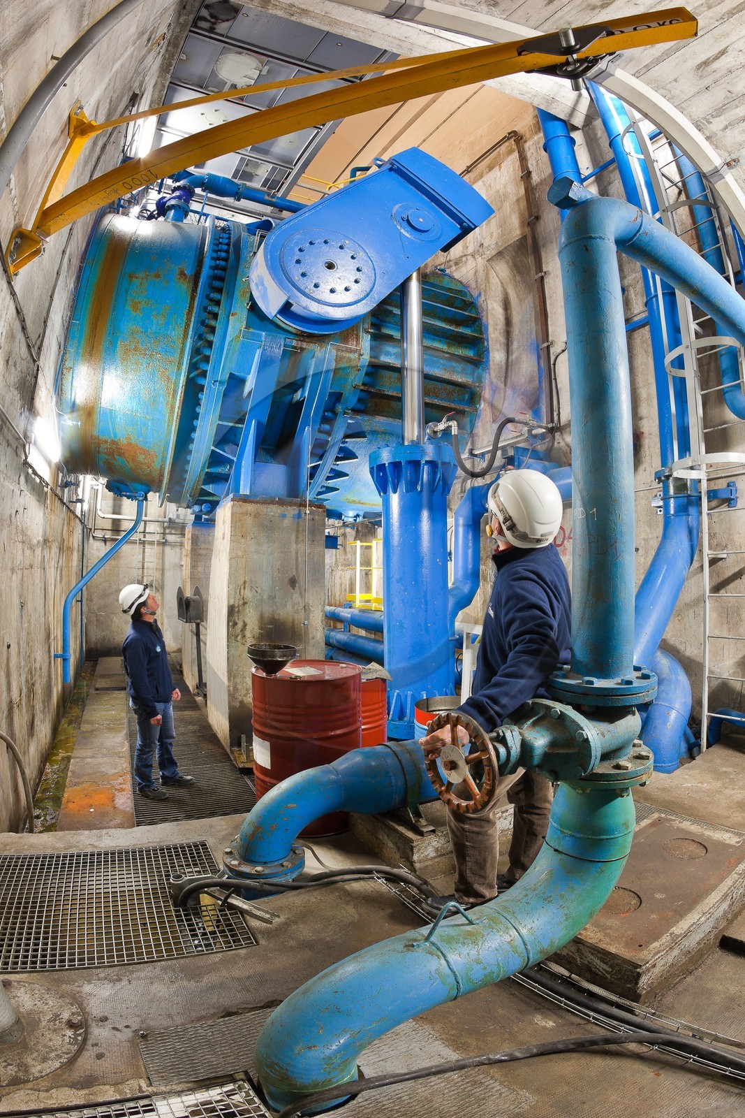 Barrage de Serre-Ponçon, usine hydroélectrique EDF