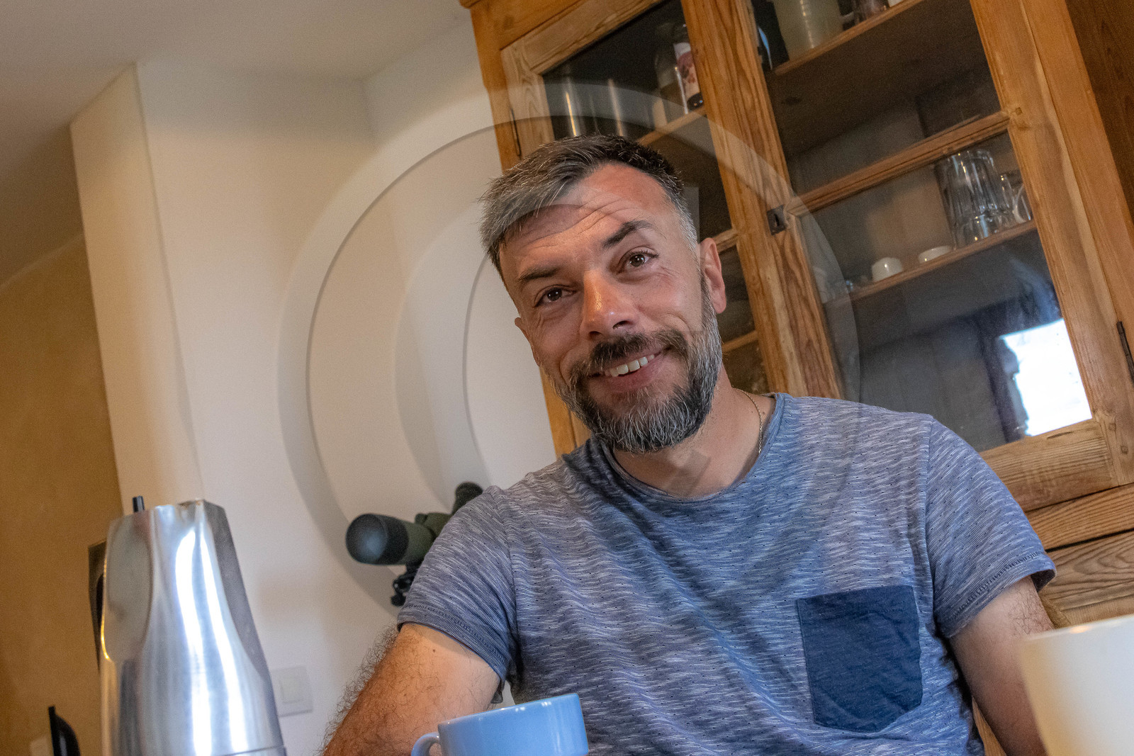 Claret, Cyril Cayre, accompagnateur en moyenne montagne