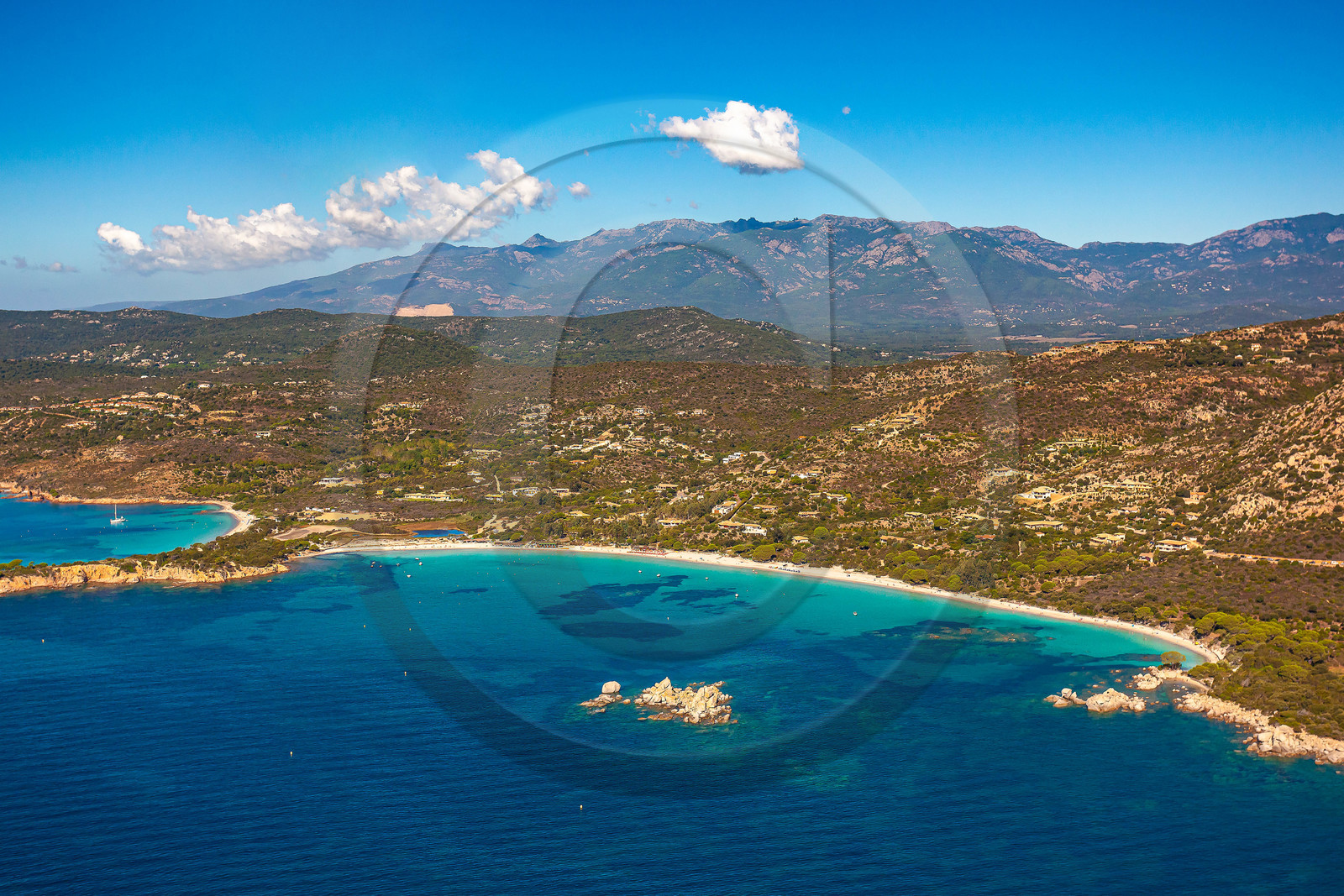 Ile de la Folaca et plage de Tamaricciu
