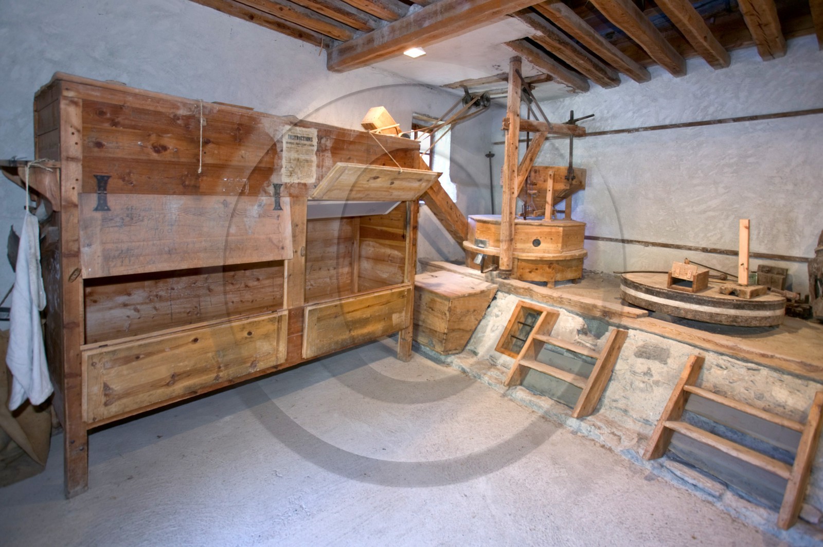 Arvieux, hameau des Moulins, ancien moulin à eau