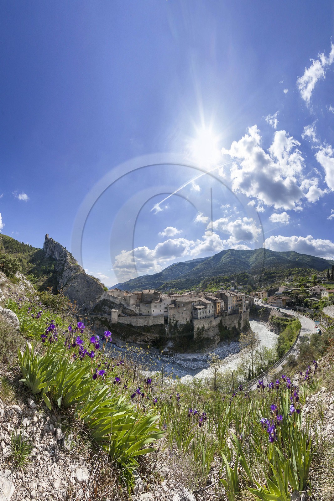 Entrevaux, cité médiévale, cité Vauban