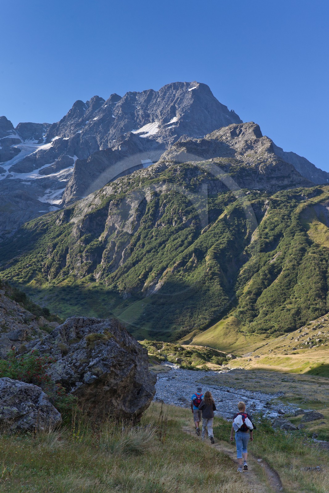 Randonnée vers le refuge de Vallonpierre