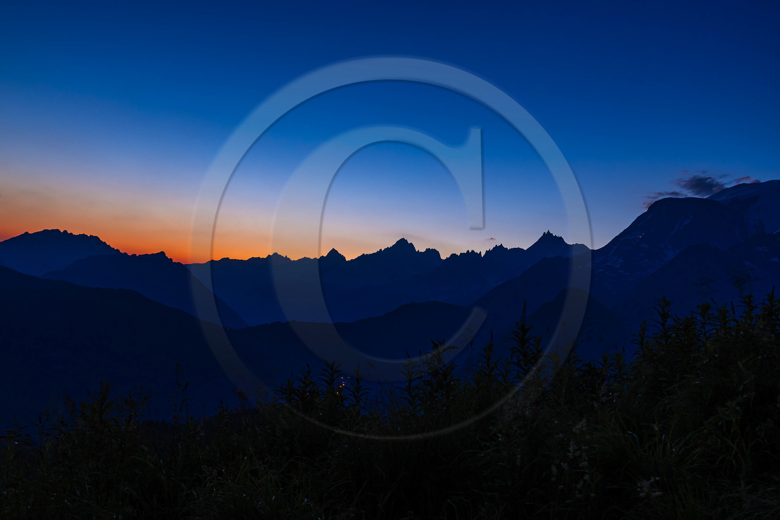 Massif du Mont-Blanc, les aiguilles de Chamonix