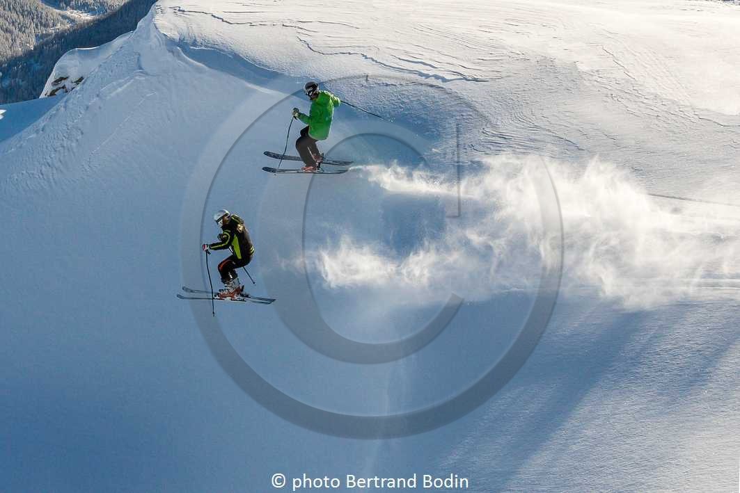 Station de ski d'Orcières 1850, julie et loic